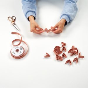 paso 6 para hacer manualidad cesta de lino