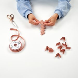 paso 7 para hacer manualidad cesta de lino