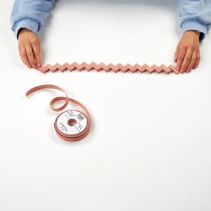 paso 8 para hacer manualidad cesta de lino