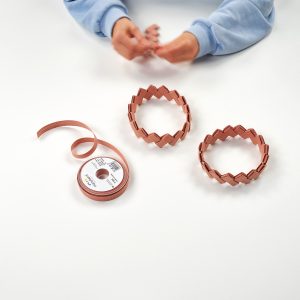 paso 13 para hacer manualidad cesta de lino